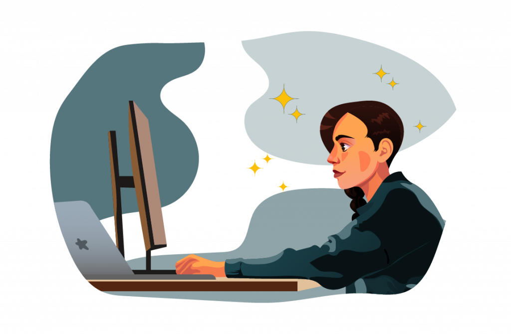 Portrait principal de la page Contact de Carton Graphique, par Mathilde Vassallo.