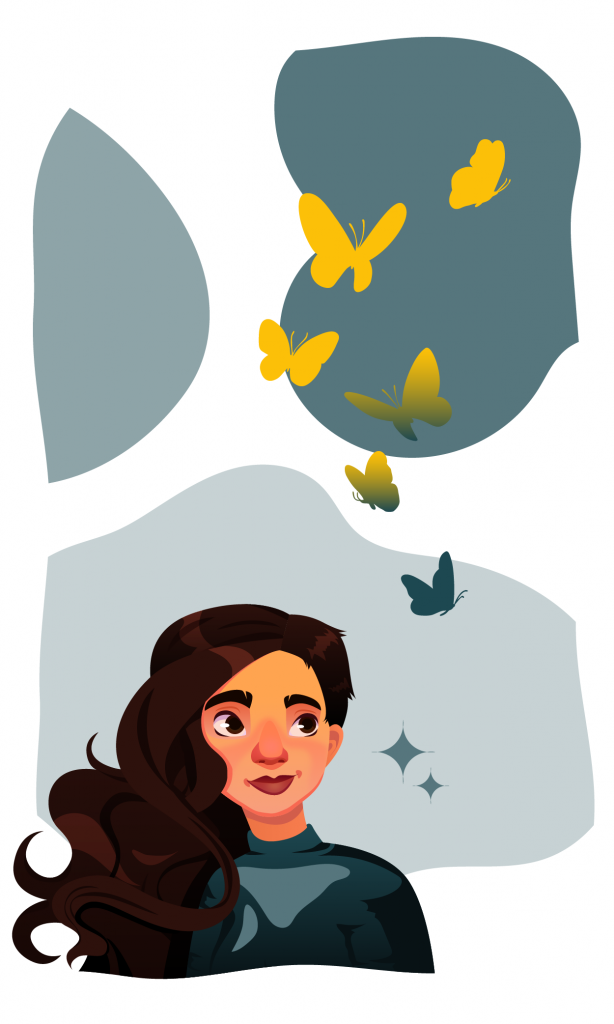 Portrait principal de la page A propos de Carton Graphique, par Mathilde Vassallo.