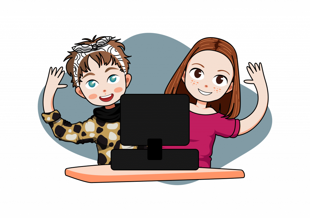 Illustration style chibi des Ouiches Nantaises, par Mathilde Vassallo pour Carton Graphique.