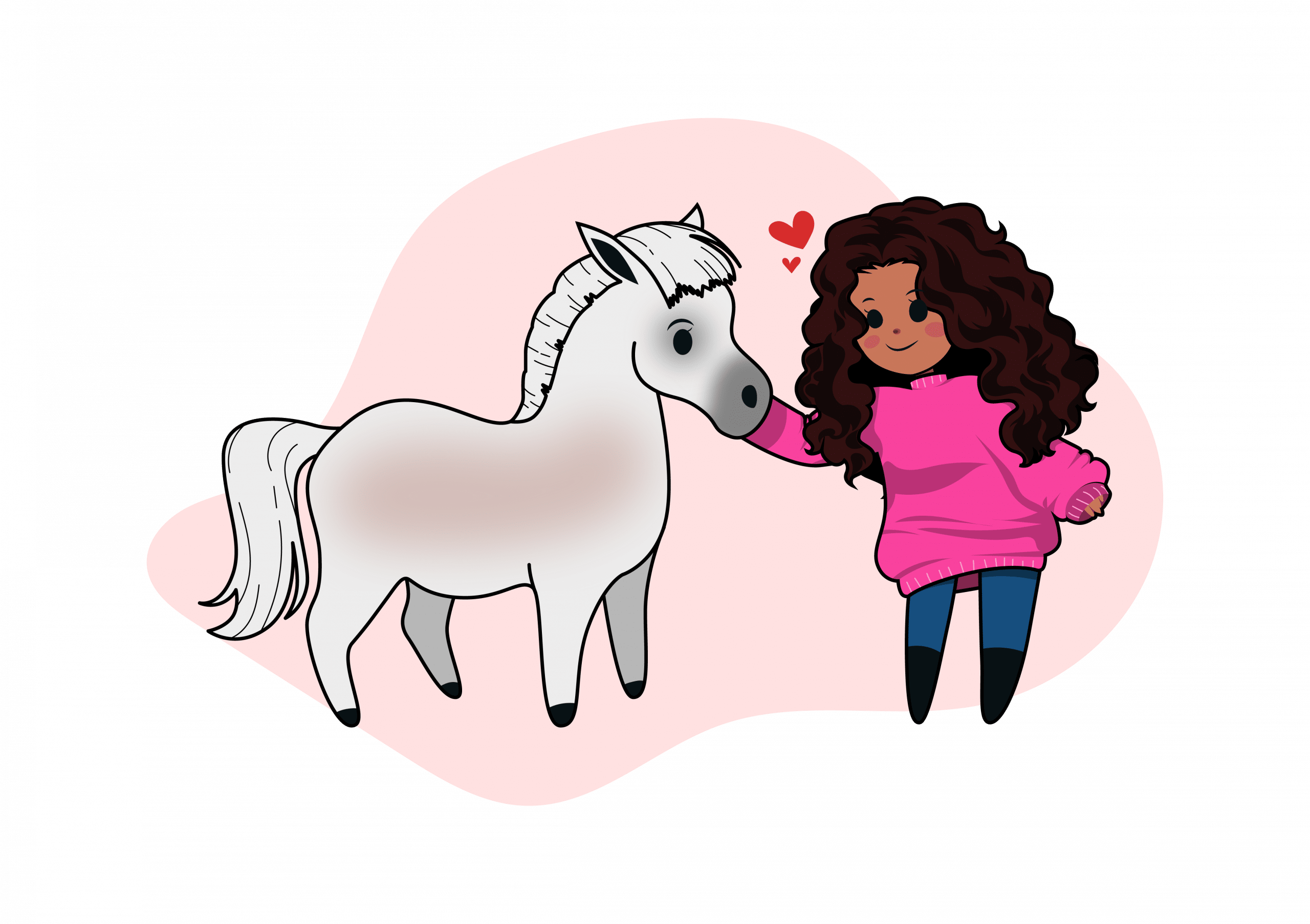 Illustration style chibi de Sunshine et Maëva, par Mathilde Vassallo pour Carton Graphique.