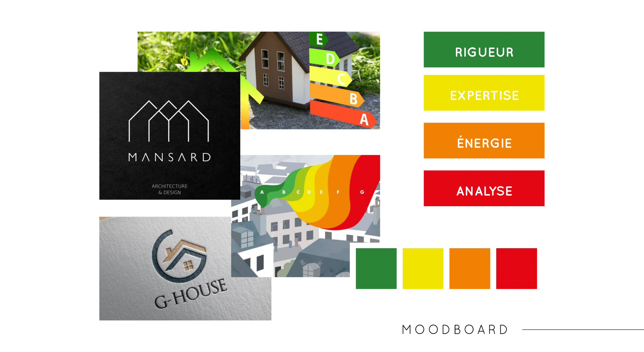 Moodboard d'Ela'rmor, par Mathilde Vassallo pour Carton Graphique.