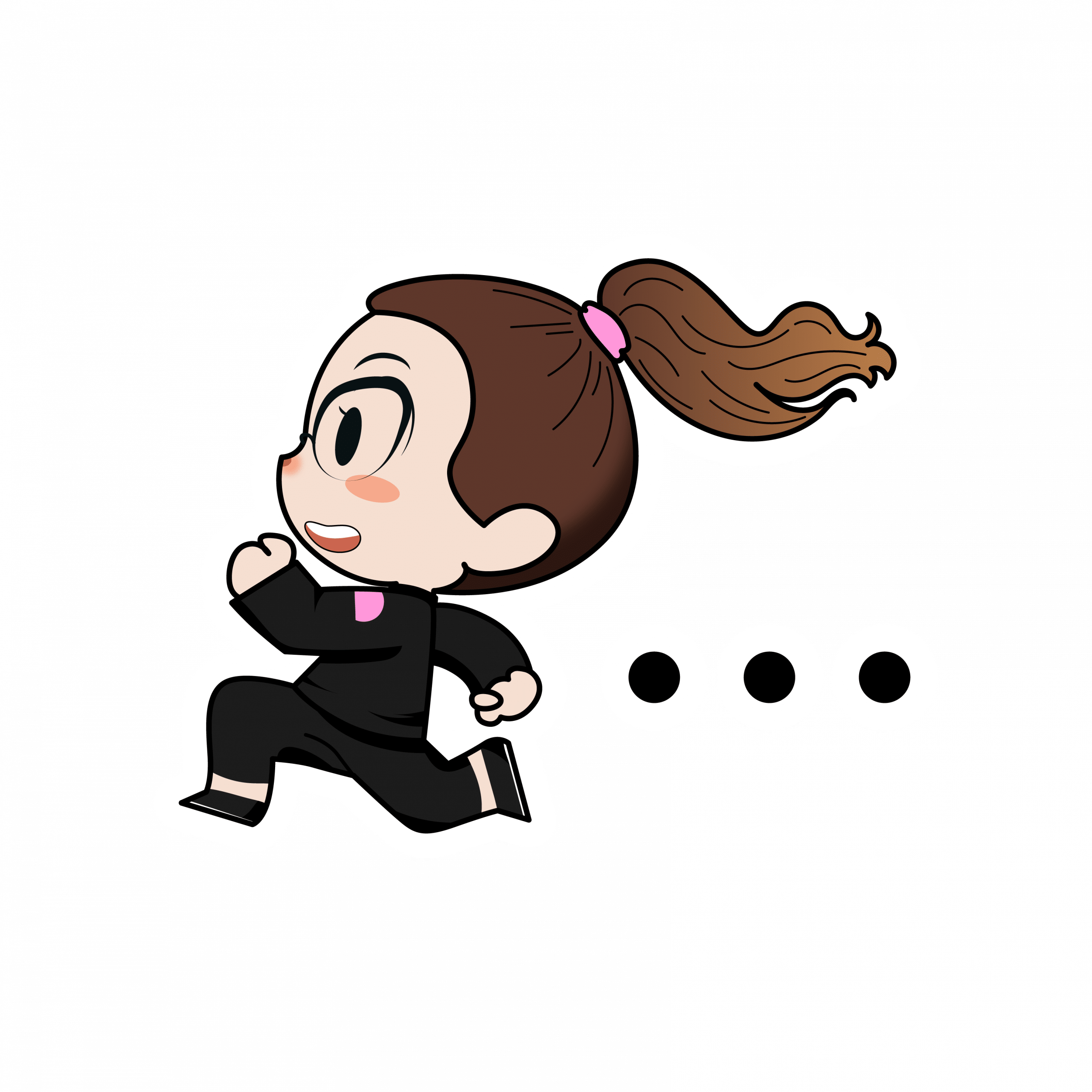 Illustration style chibi des activités de Floriane, par Mathilde Vassallo pour Carton Graphique.