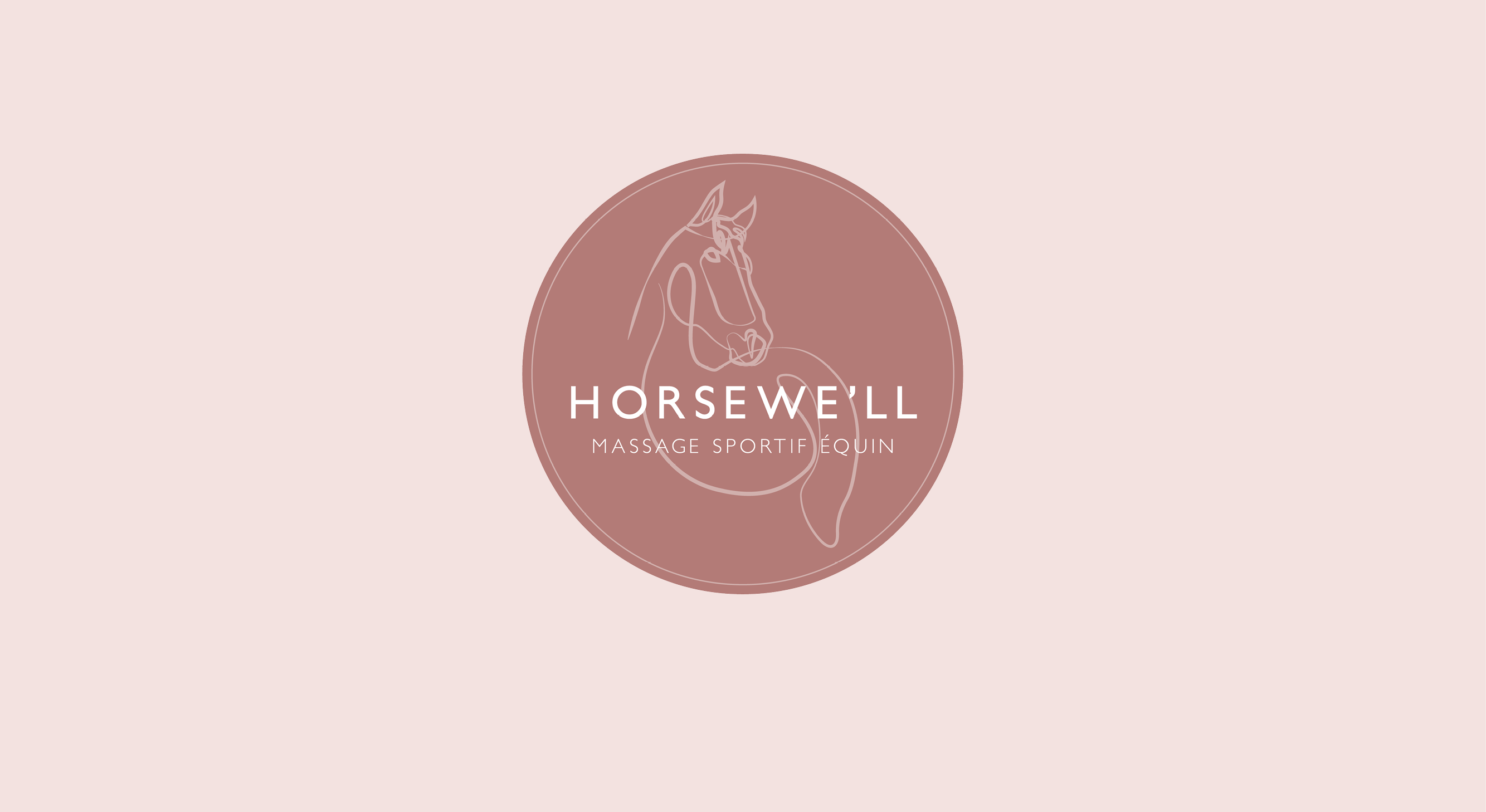 Logo principal de Horsewe'll, par Mathilde Vassallo pour Carton Graphique.