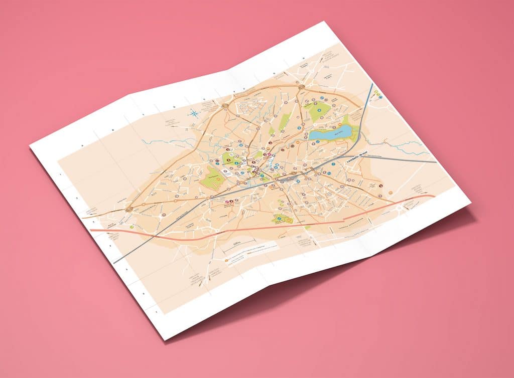 Maquette des cartes LTLM Tourisme, par Mathilde Vassallo.