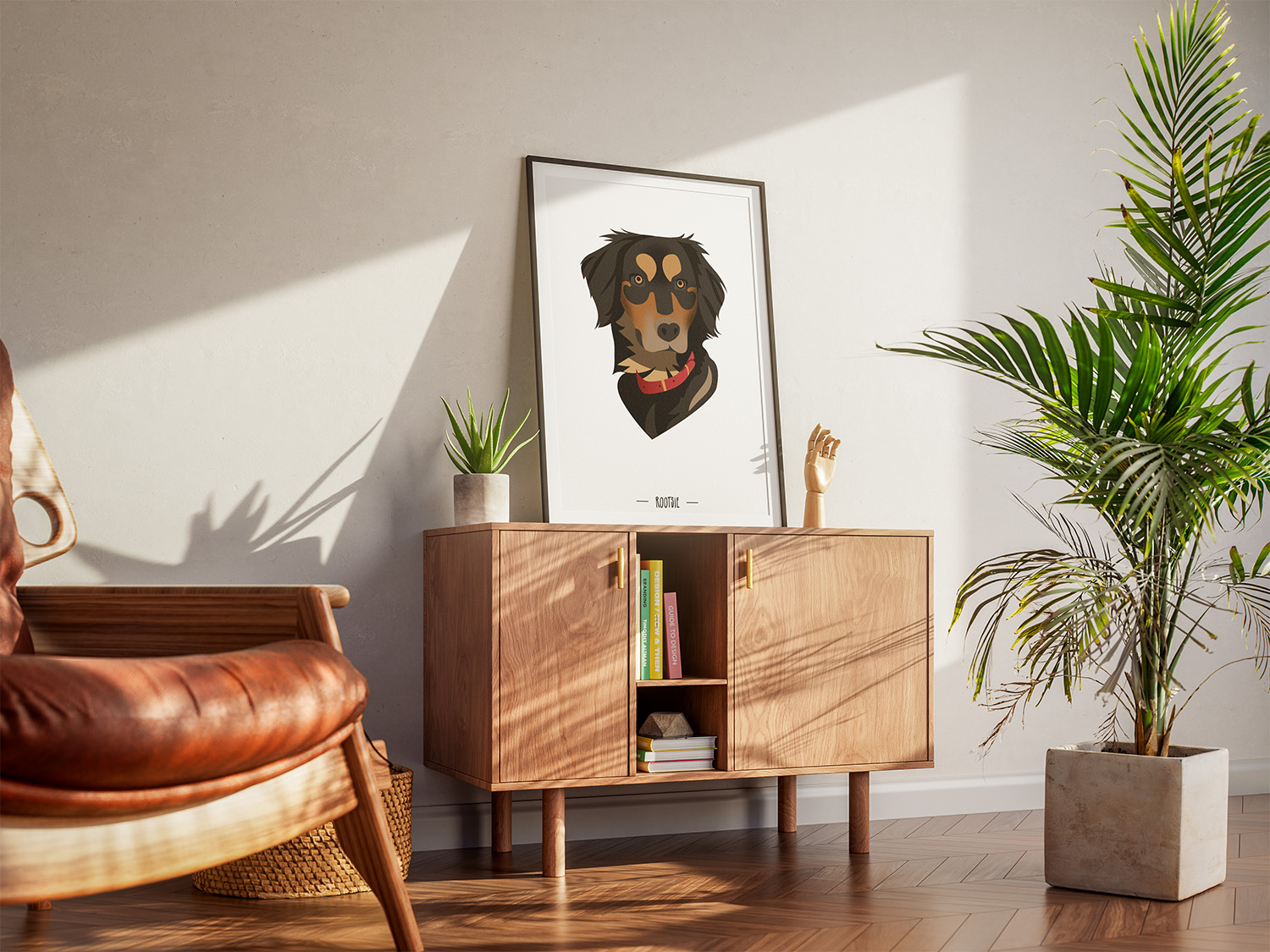 Portrait de Rootsie, par Mathilde Vassallo pour Carton Graphique.