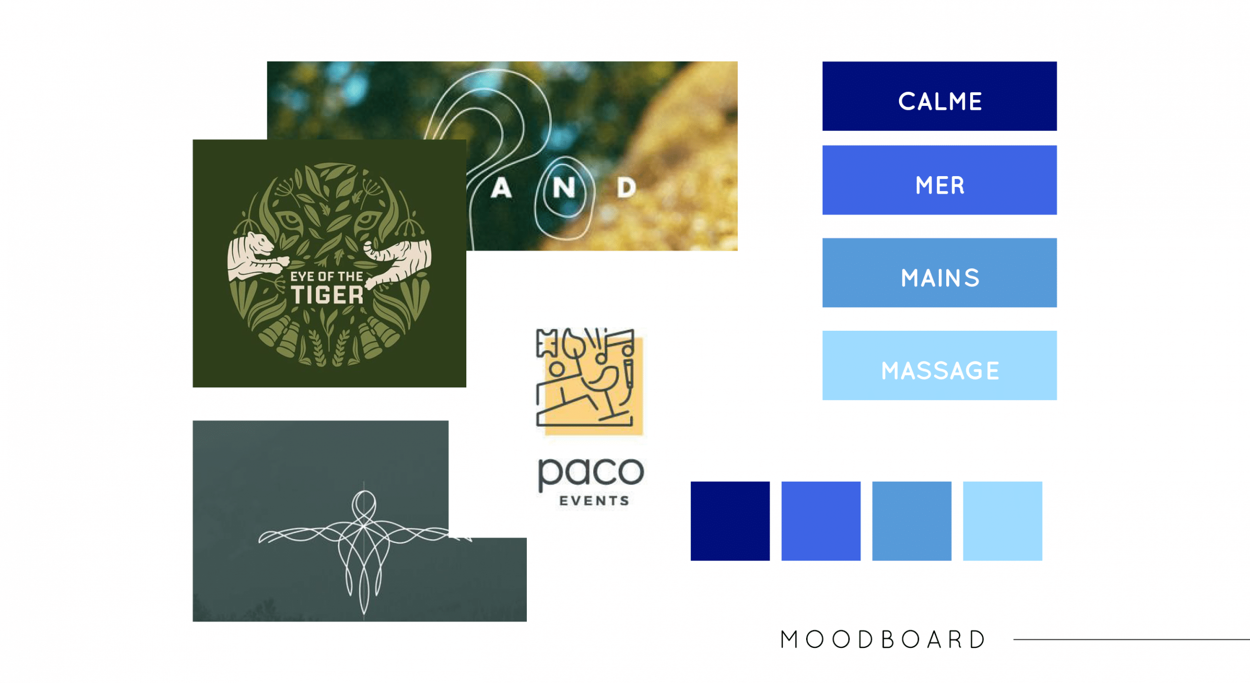 Moodboard de Sioul, par Mathilde Vassallo pour Carton Graphique.